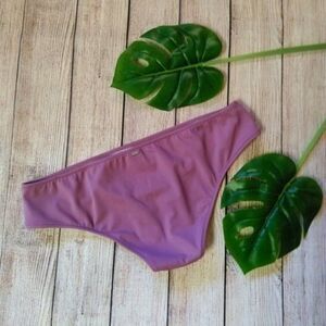 Victoria’s Secret PINK dusty lavender bikini swim bottoms small